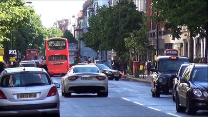 Скачать видео: London Supercars June 2013 : Enzo, DMC Aventador, Projex 458 and more..