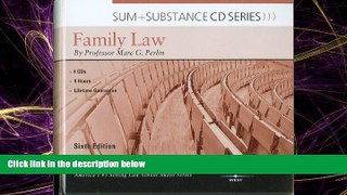 complete  Sum and Substance Audio on Family Law