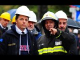 Amatrice (RI) - Terremoto, la visita di Renzi. Approvato decreto legge (12.10.16)