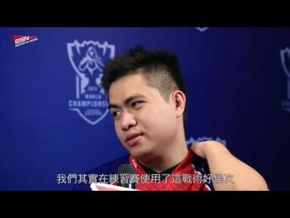 【ESN】S6世界賽小組賽Day4－CLG Xmithie訪問片段