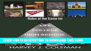 [PDF] Rules Of The Game For Life/College/High School Full Online