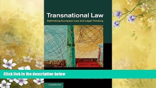 book online  Transnational Law: Rethinking European Law and Legal Thinking