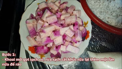 [Cooker] Traing make a sweet soup yams