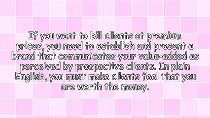 Presenting Your Value-Added