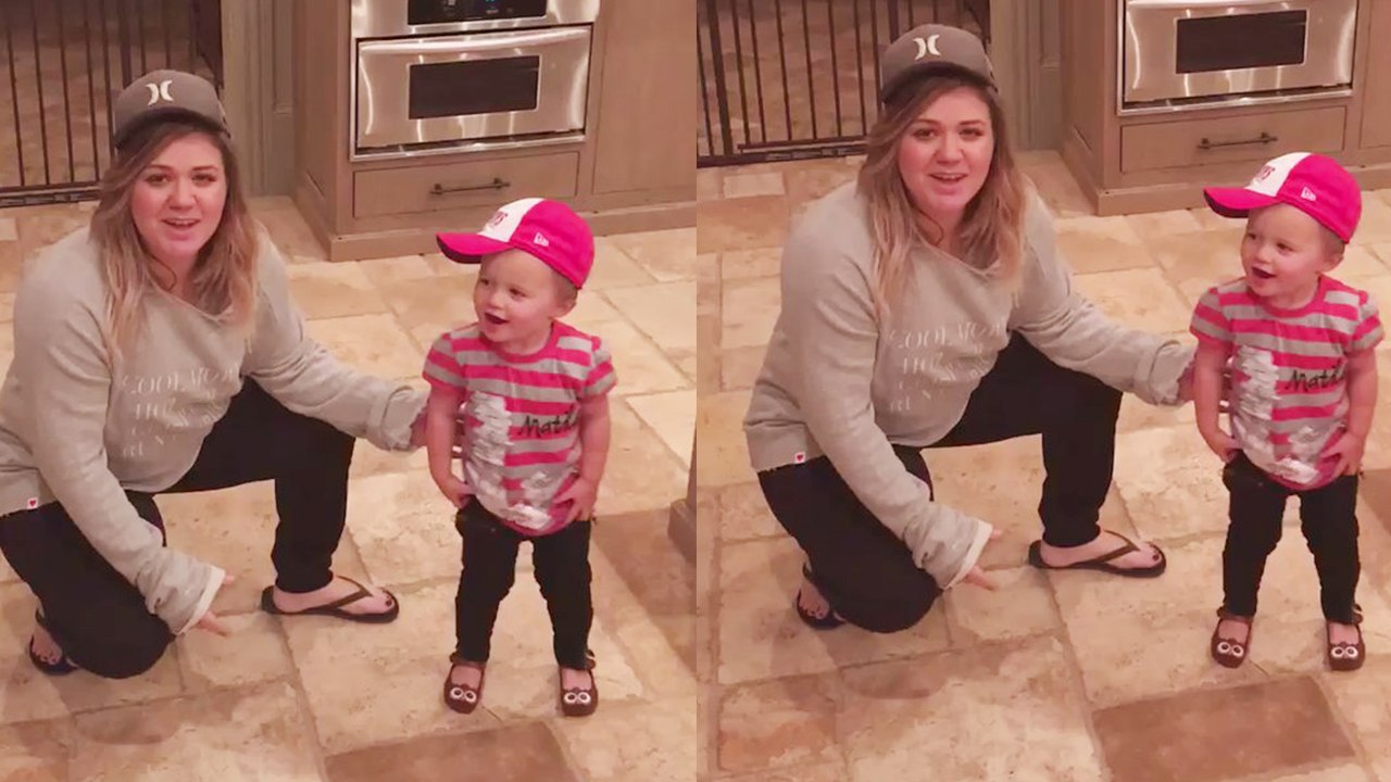 Kelly Clarkson and Daughter River Rose Dance to Salt-N-Pepa's 'Push It'