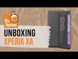 A nova geração da Sony: abrimos a caixa do Xperia XA! - Vídeo Unboxing EuTestei Brasil