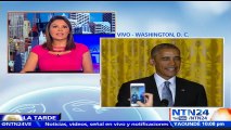 Barack Obama se dirige a EE.UU. en el marco del Día de la Raza