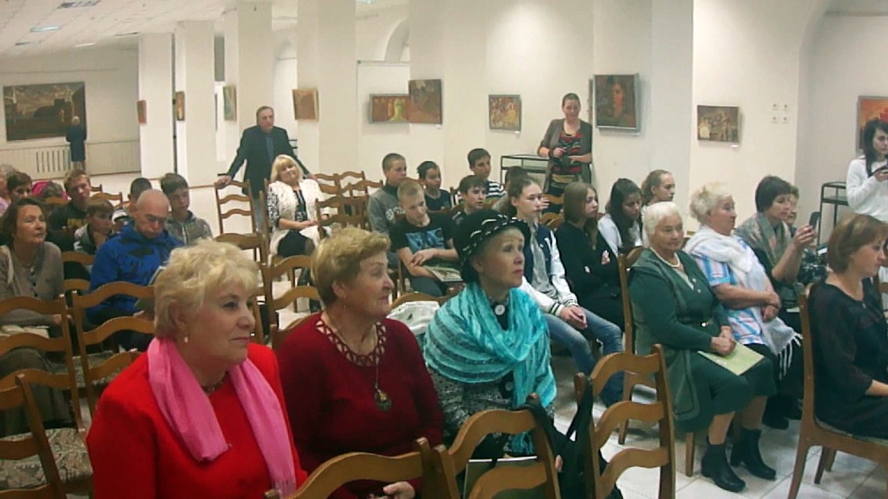 Луховицы, выставка Узорочье, Алексей Акиндинов, 23 сентября 2016. Patterned. Opening of an exhibition of Alexey Akindinov, Lukhovitsy