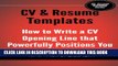 [PDF] CV and Resume Templates - How to Write a Resume or CV Opening Line that Powerfully Positions