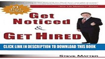 [PDF] Get Noticed   Get Hired: Action Steps, Strategies and Resources to Become Empowered