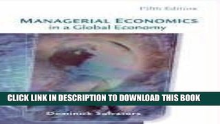 Collection Book Managerial Economics in a Global Economy with Economic Applications Card