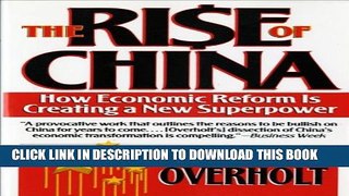 Collection Book The Rise of China: How Economic Reform is Creating a New Superpower