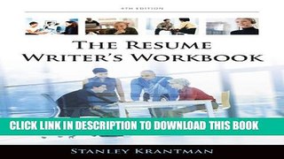 [PDF] Resume Writer s Workbook: Marketing yourself Throughout the Job Search Process Popular Online