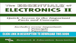 [PDF] Electronics II (Essentials) Popular Colection