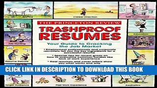 [PDF] Trashproof Resumes (Princeton Review) Full Colection