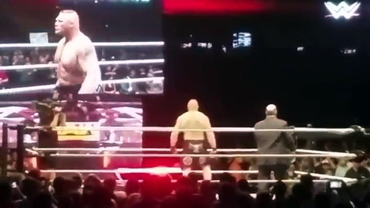 Brock Lesnar vs Randy Orton Rematch - WWE Chicago Live Event 24 September 2016