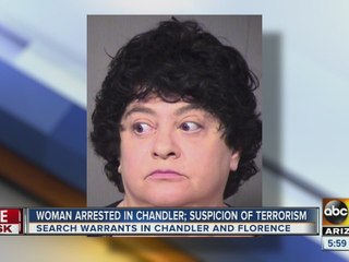 Arizona woman in custody for terrorism-related charges
