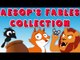 Aesop's Fables for Children | Moral Stories | Thirsty Crow | Lion And The Mouse And More | Kids TV