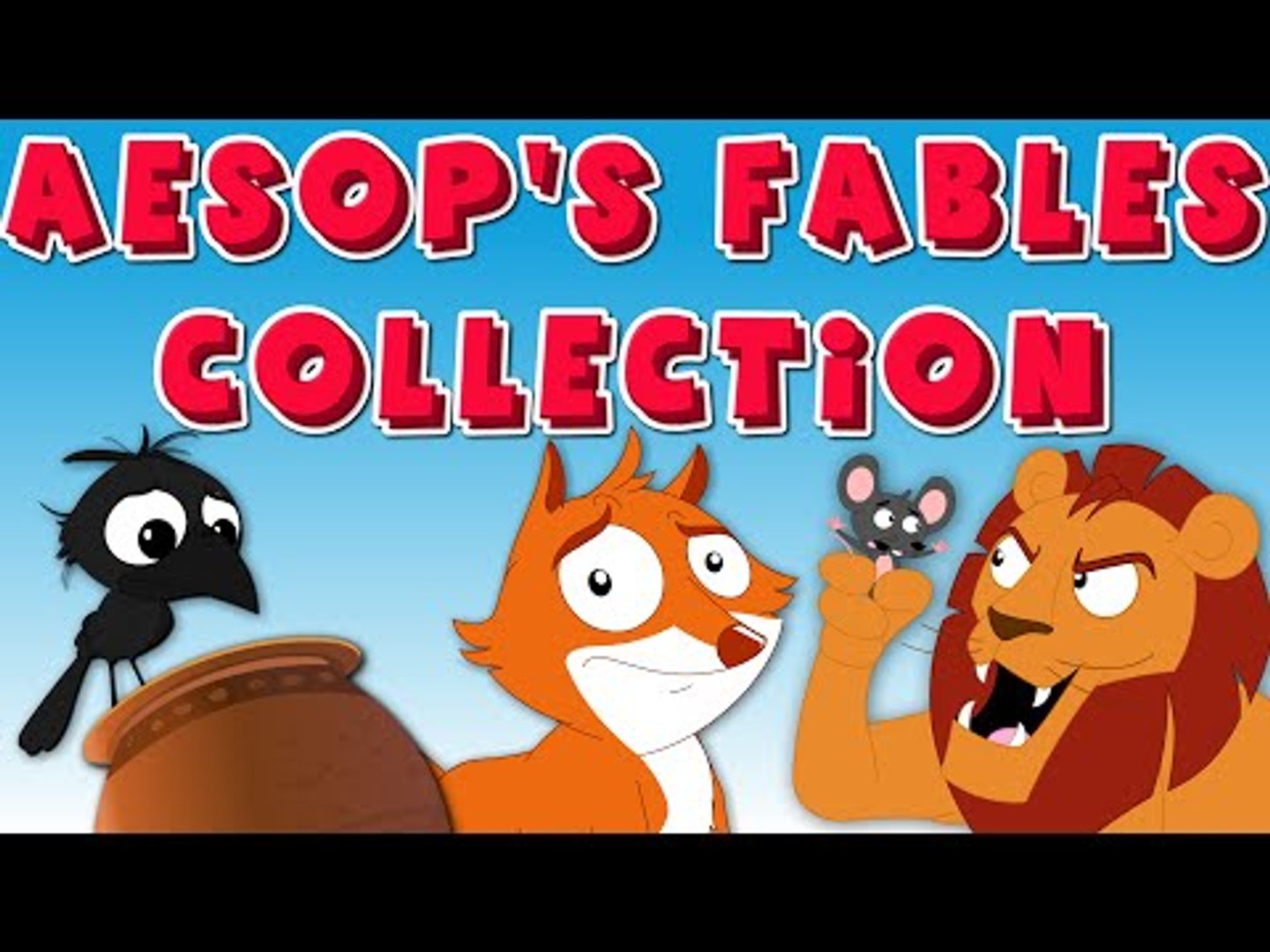 Aesop's Fables for Children | Moral Stories | Thirsty Crow | Lion And The  Mouse And More | Kids TV - video Dailymotion