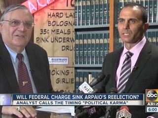 Will federal charges hurt Sheriff Joe Arpaio’s re-election?