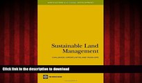 FAVORIT BOOK Sustainable Land Management: Challenges, Opportunities, and Trade-Offs (Agriculture