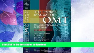 READ BOOK  The Pocket Manual of OMT: Osteopathic Manipulative Treatment for Physicians FULL ONLINE