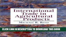 New Book International Trade in Agricultural Products