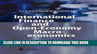 New Book International Finance and Open-Economy Macroeconomics
