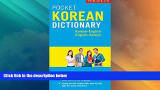 Big Deals  Periplus Pocket Korean Dictionary: Korean-English English-Korean, Second Edition