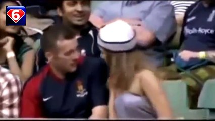 Boy Exposes his Girlfriend B**bs on Live Camera ♦ Cricket Funny Moments ♦