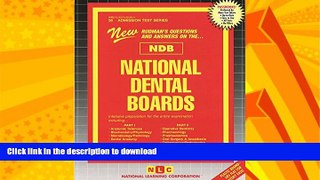 FAVORITE BOOK  National Dental Boards (NDB) - Part I and Part II, One Volume (ATS 36) (Ats 36a)