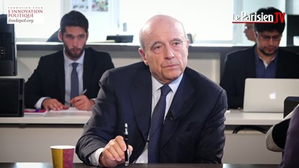 Alain Juppé : « Je suis porteur d’espérance »