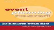 [PDF] Event Planning Ethics and Etiquette: A Principled Approach to the Business of Special Event
