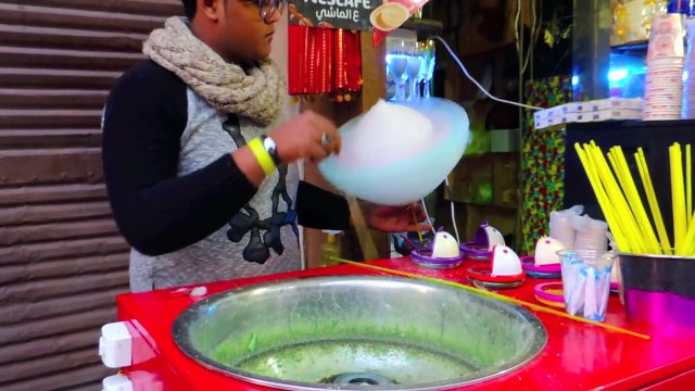 Biggest Cotton Candy Flower in the World! 綿菓子 솜사탕 Zuckerwatte Algodón de Azúcar