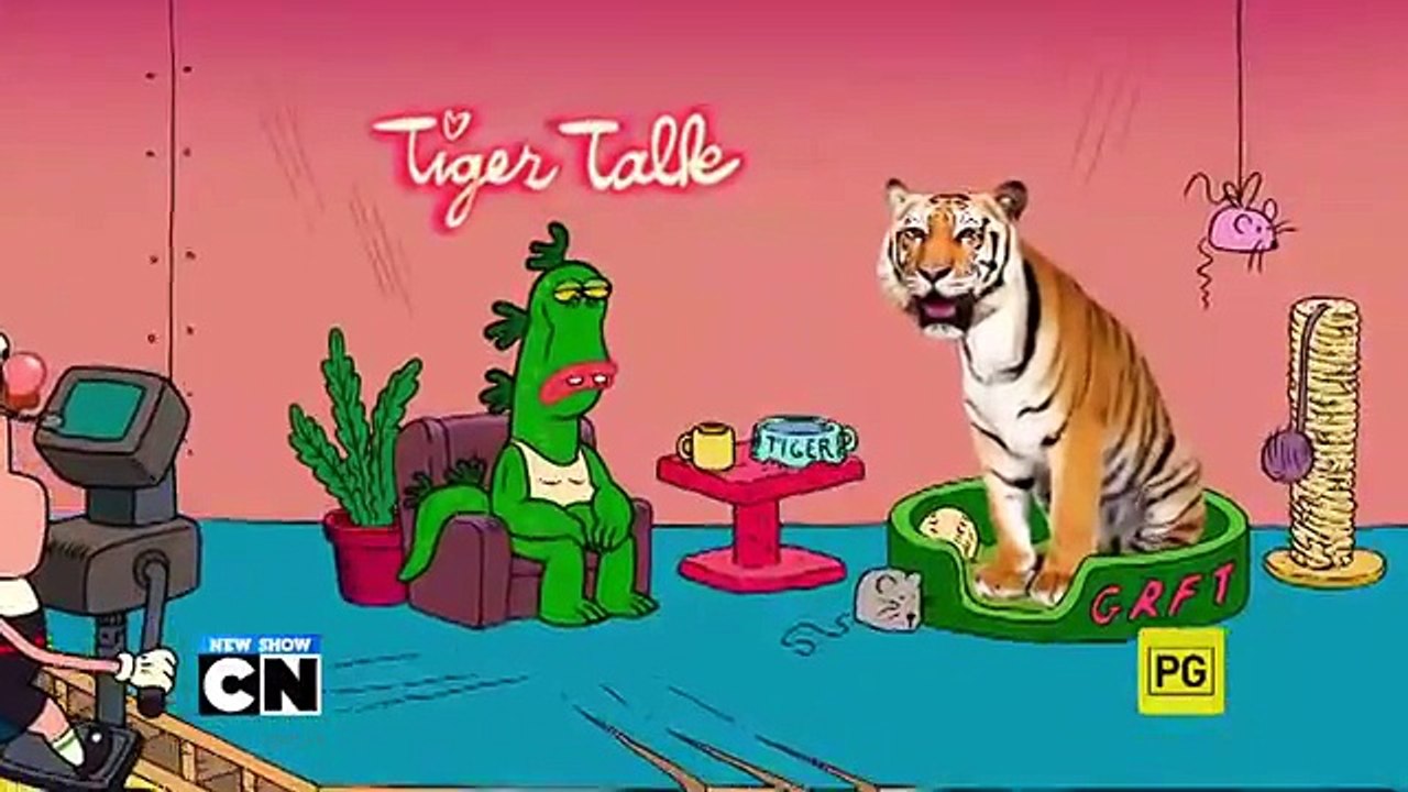 Funday Monday: Uncle Grandpa - Tiger Talk Tune-in promo (Mondays at 6pm)