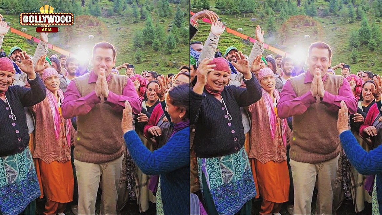 Salman Khan Gives Autographs To Children On Tubelight Set | Bollywood Asia
