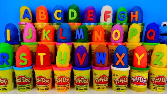 Learning Colours with Play Doh Smiley Face with the dinosaur Cookie Cutters - Cartoon for Kids