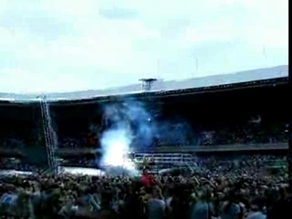 Muse - Parc des princes - Arrivée