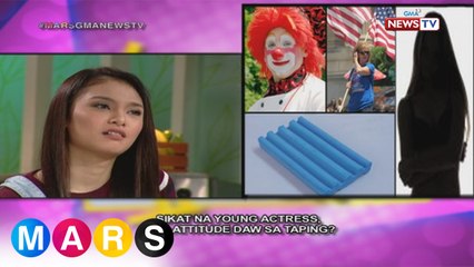 Mars Mashadow: Popular young actress, nag-attitude sa taping!