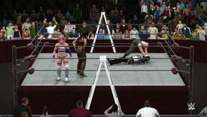 WWE 2K16 4way ladder match
