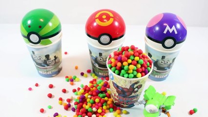 Play Doh Ice Cream Spiderman Thomas Trains Cups Surprise Eggs Peppa Pig Español Toys