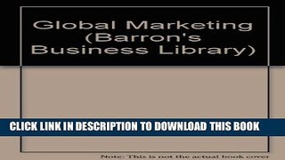 Collection Book Global Marketing (Barron s Business Library)