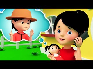 miss polly had a dolly | nursery rhymes | 3d rhymes | baby songs | kids songs
