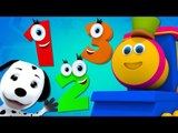 Bob The Train - bob the train | the numbers song | learn numbers 123 | nursery rhymes | 3d rhymes