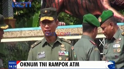 Oknum TNI Rampok ATM