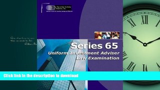 READ ONLINE Series 65 Uniform Investment Adviser Law Exam FREE BOOK ONLINE