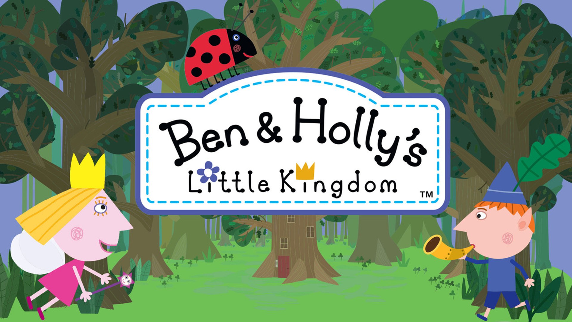 Holly s little kingdom. Бен энд Холли. Ben and Holly's little Kingdom. Бен и Холли Холли. Маленькое королевство Бена и Холли логотип.