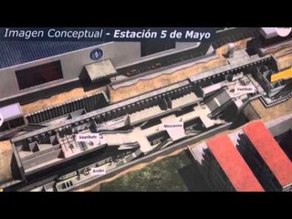 Estación de metro, 5 de mayo. Panamá