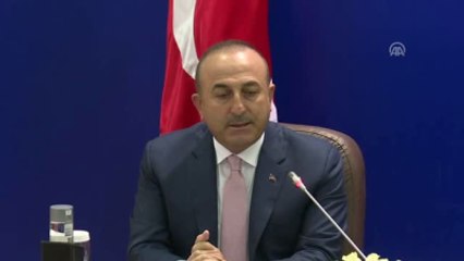 Dışişleri Bakanı Çavuşoğlu, Suudi Mevkidaşı Adil El-Cübeyr Ile Ortak Basın Toplantısı Düzenledi (3)