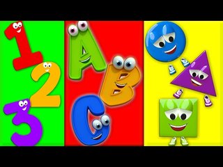 ABC Song for Kids | English Songs Video For Kids | ABCD Shapes Song |  Alphabet Learning For Kids - video Dailymotion